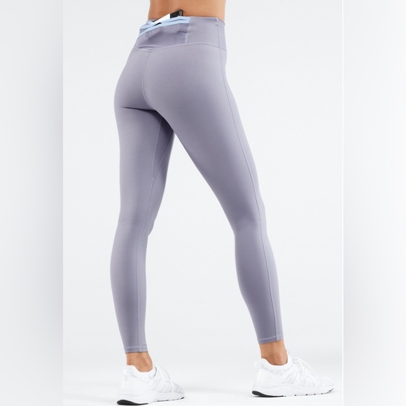 FABLETICS NWT Trinity Motion365 High-Waisted Legging Grey Violet/Barely Blue, M - Picture 3 of 12